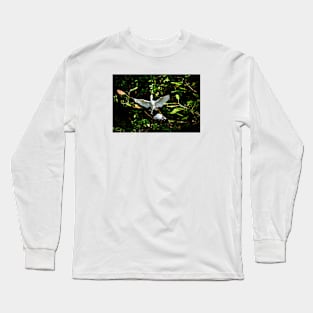 Crane / Swiss Artwork Photography Long Sleeve T-Shirt